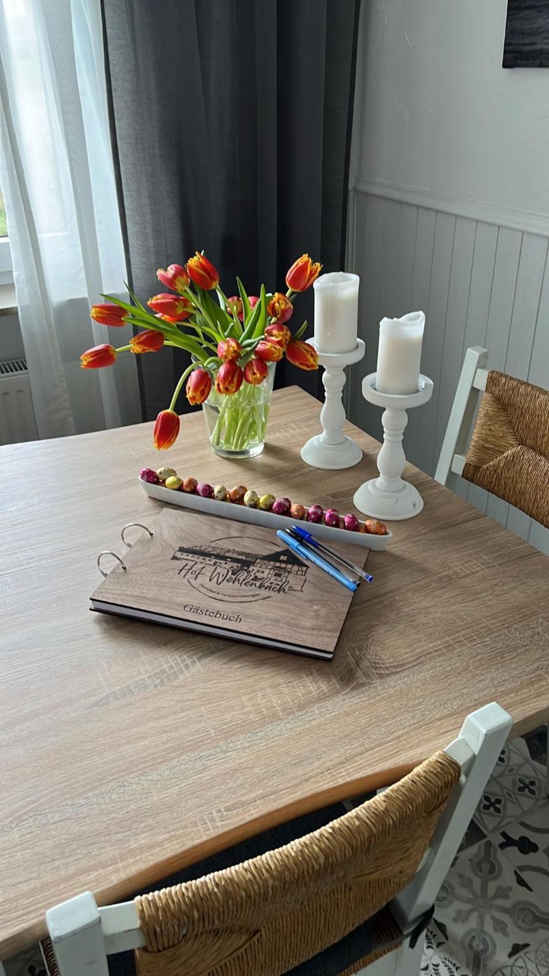 Ferienwohnung Hof Wehlenbach ฮัลเลนแบร์ก ภายนอก รูปภาพ